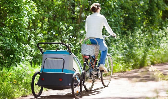 attach bike trailer without coupler