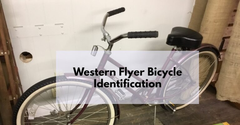Western Flyer Bicycle Identification