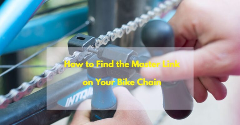 How to Find the Master Link on Your Bike Chain