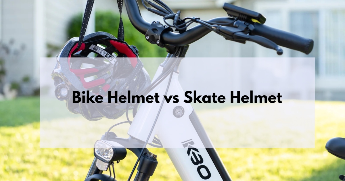 bike helmet vs skate helmet