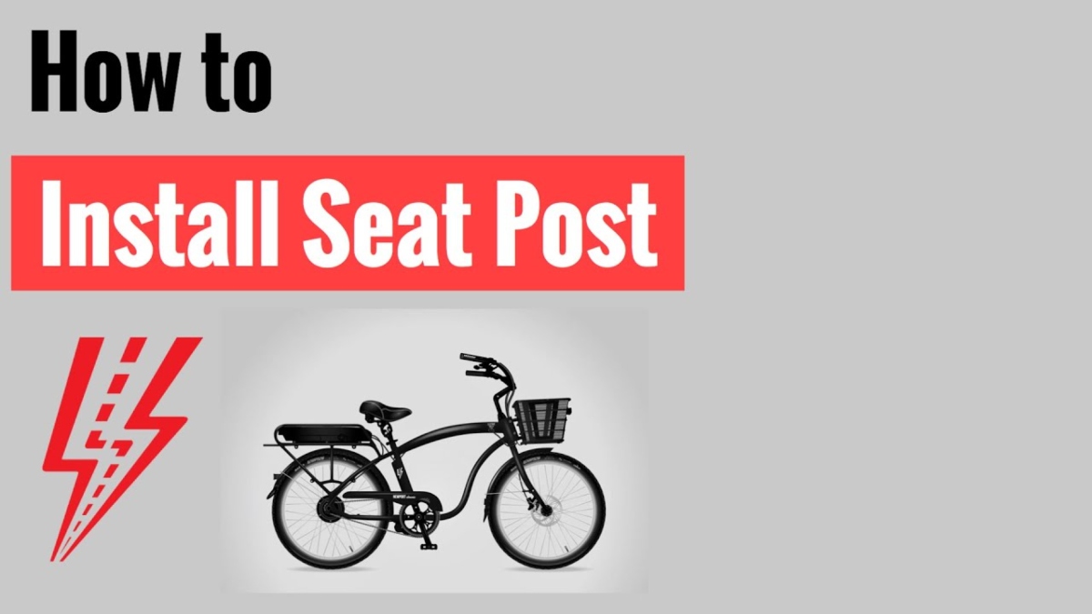 install a bike seat