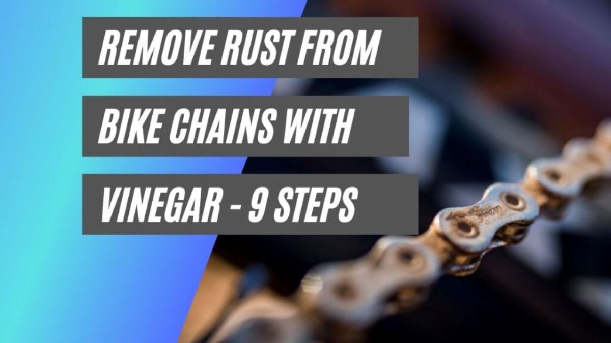 how to remove rust from the bike chain