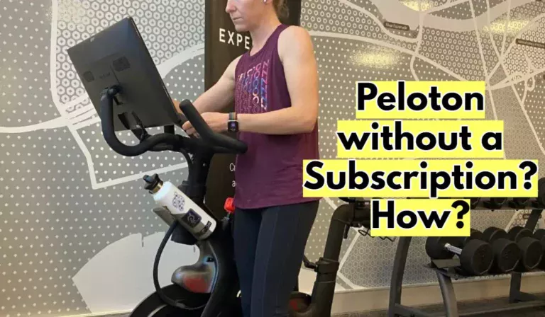 use peloton bike without subscription